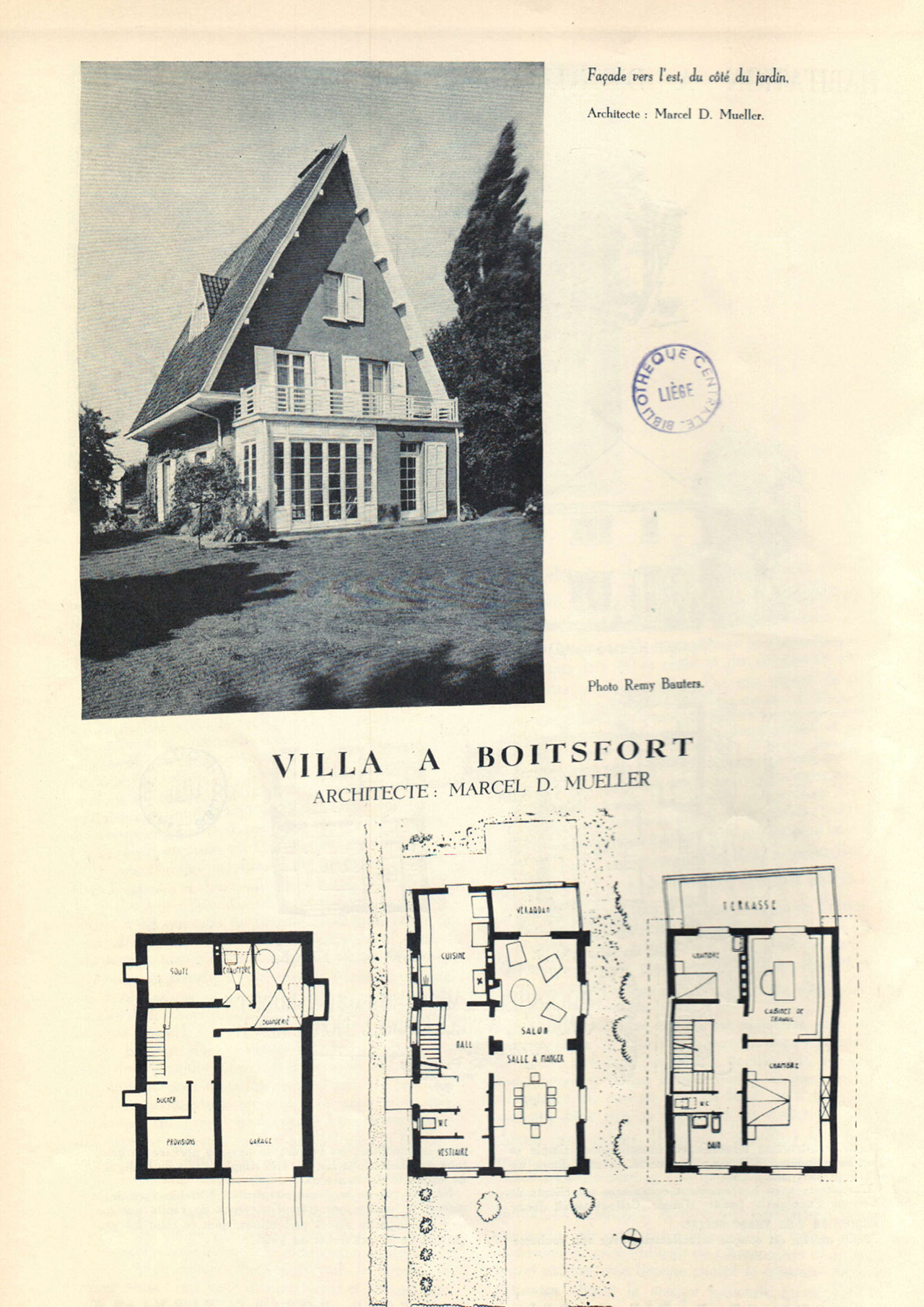 Villa à Boitsfort