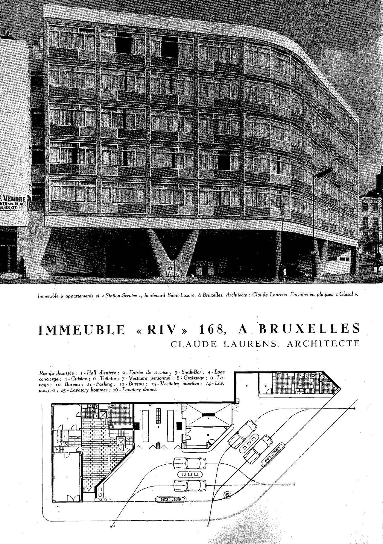 Immeuble Riv 168, à Bruxelles