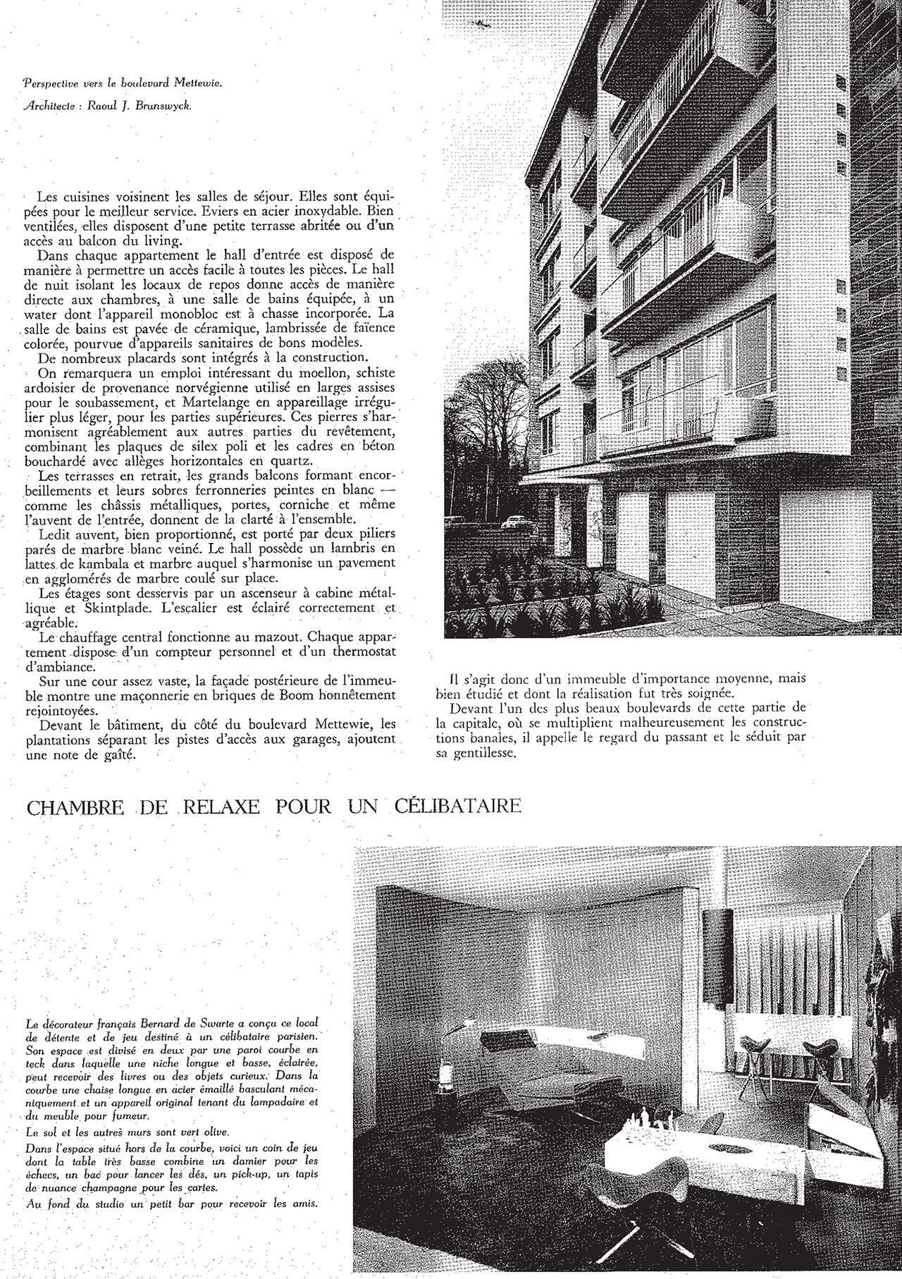 Immeuble à appartements à Molenbeek-Saint-Jean