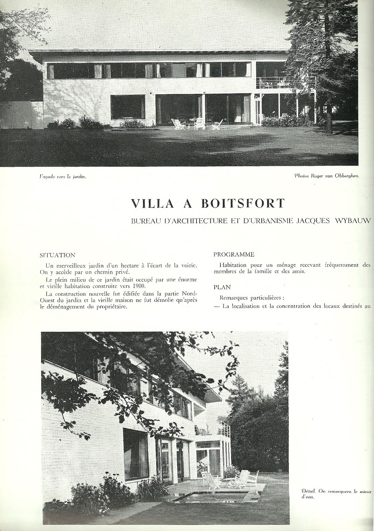 Villa à Boitsfort